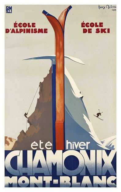 THE MOST FAMOUS SKI POSTERS OF THE ALPS